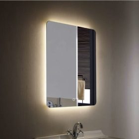   Welland Luxury-Line Jinzor LED tükör - fényerő + színhőfok állítás + páramentesítő + óra - 60 x 80 cm