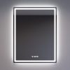 Welland Type-20V LED tükör - fényerő + színhőfok állítás + páramentesítő + óra - 70 x 90 cm