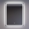Welland Type-20V LED tükör - fényerő + színhőfok állítás + páramentesítő + óra - 70 x 90 cm