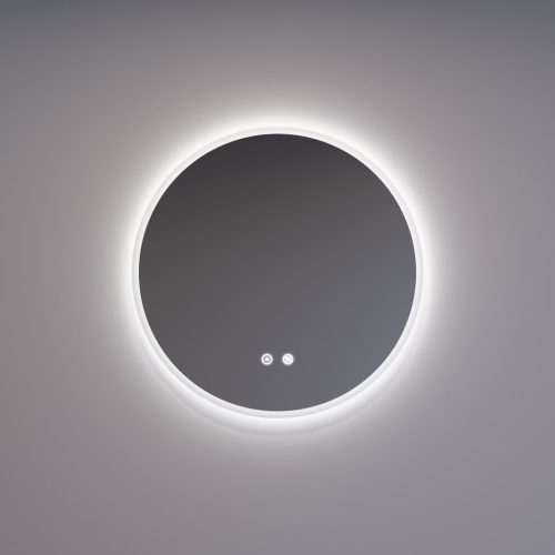 Welland Alpha LED tükör - fényerő + színhőfok állítás + páramentesítő - Ø 60 cm