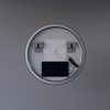 Welland Alpha LED tükör - fényerő + színhőfok állítás + páramentesítő - Ø 60 cm