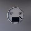Welland Alpha LED tükör - fényerő + színhőfok állítás - Ø 60 cm