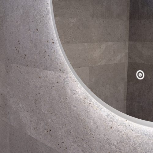 Welland Alpha LED tükör - fényerő + színhőfok állítás - Ø 70 cm
