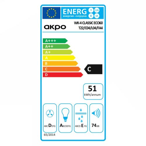 Akpo Classic páraelszívó - arany színben