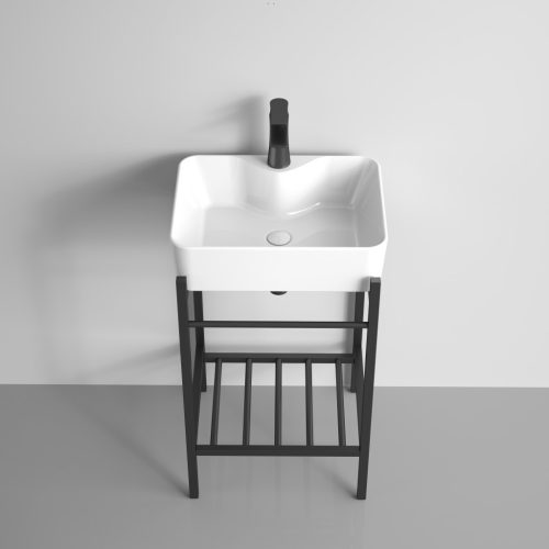 Welland Loft mosdókagyló mosdóállvánnyal - 48 cm