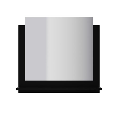 Venezia Alius A34 fürdőszobabútor szett + mosdókagyló + szifon (magasfényű fekete)