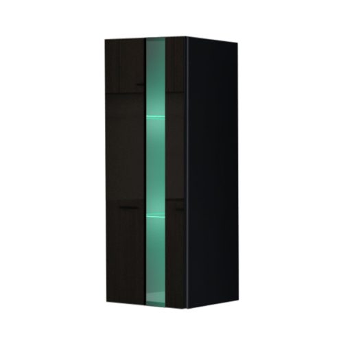 Venezia Alius A34 fürdőszobabútor szett + mosdókagyló + szifon (matt fekete)