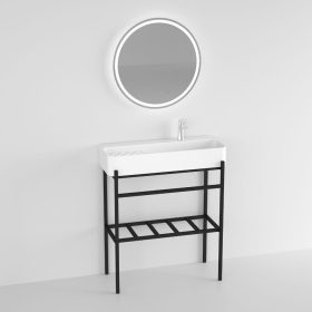 Fürdőszobabútor szett mosdókagylóval és tükörrel