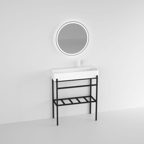 Fürdőszobabútor szett mosdókagylóval és tükörrel