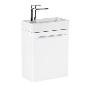   Intenso fürdőszoba alsószekrény mosdókagylóval - 40 cm (magasfényű fehér)