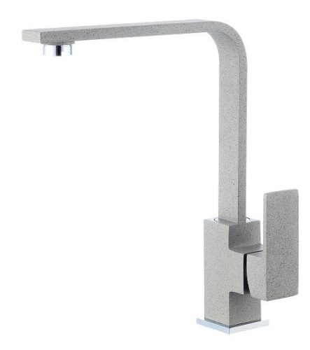 Mosogató csaptelep szürke színben 