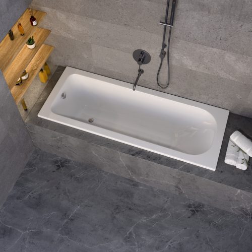 Welland Neo akril kád + szifon + kádláb - 180 x 70 cm