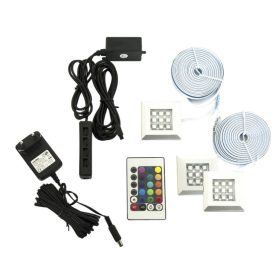LED világítás 16 színben - 3 fénypont