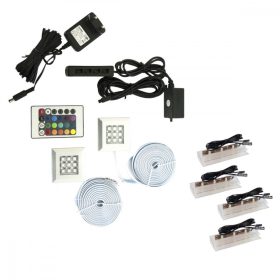 LED világítás 16 színben - 2+4 fénypont