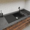 NERO-Cortina-Granit-mosogato-Design-csaptelep-adagolo