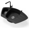 Granit-mosogato-NERO-Compact-Design-csaptelep-adagolo-fekete-matt