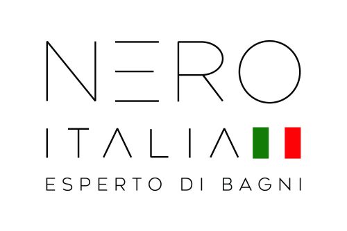 Fekete törölközőszárító radiátor 50 x 120 cm