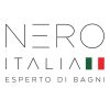 Törölközőszárító radiátor elektromos fútőpatronnal 30 x 160 cm - Nero Italia 400W (fekete)