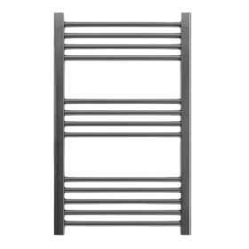 Törölközőszárító radiátor fekete színben  50 x 80 cm