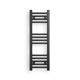 Törölközőszárító radiátor fekete színben