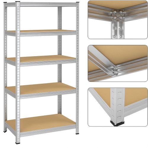 Intenso fém polc- 175 x 75 x 30 cm (5 polc)