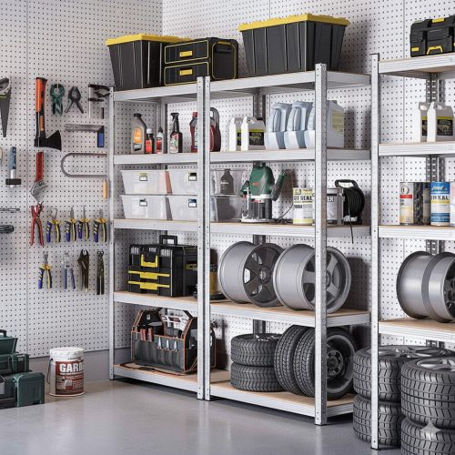 Fém polc 200 x 120 x 50 cm