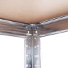 Fém polc 200 x 120 x 60 cm