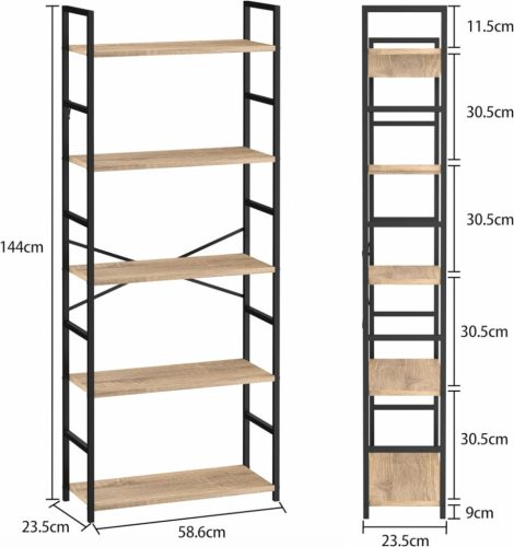 Univerzális tároló polc - Intenso - 59 x 144 cm