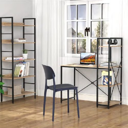 Intenso Compact íróasztal / számítógépasztal polcrendszerrel - 100 x 52 cm