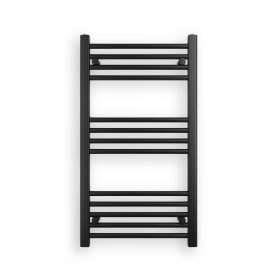 Törölközőszárító radiátor fekete színben 50 x 90 cm