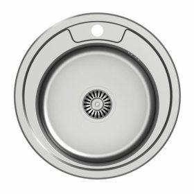 Acél mosogatótálca Nero Italia H490 + szifon