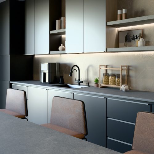 Acél mosogatótálca Nero Italia + szárítókosár + szifon