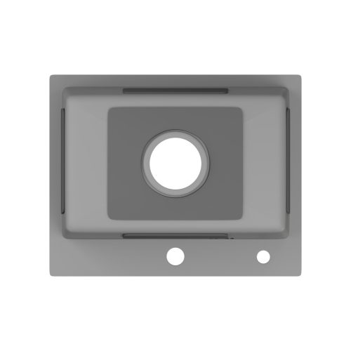 Acél mosogatótálca Nero Italia HS5040 + szárítókosár + szifon - arany