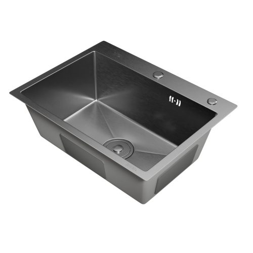 Acél mosogatótálca Nero Italia HS5040 + szárítókosár + szifon