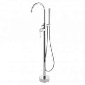 Szabadon álló padróra telepíthető kádtöltő csaptelep króm színben