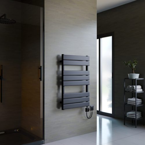Design radiátor NERO Italia - 50 x 80 cm (fekete)