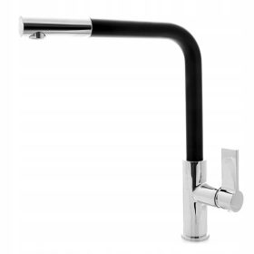   Gamma Linea mosogató csaptelep - kihúzható fej - matt fekete