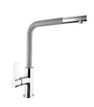 Gamma Linea mosogató csaptelep - kihúzható fej - (szürke)