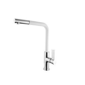 Gamma Linea mosogató csaptelep - kihúzható fej - (fehér)