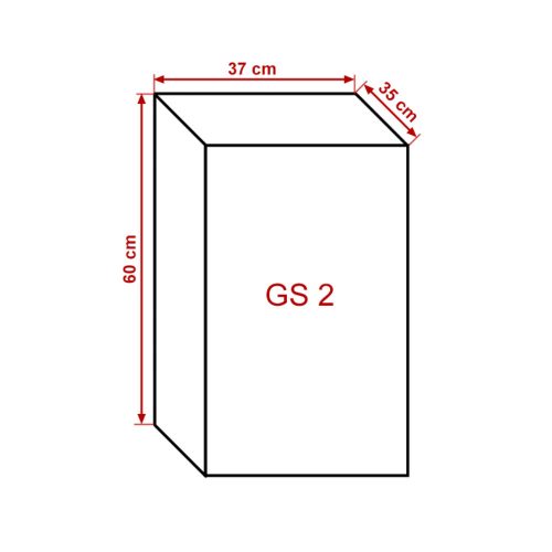 Fürdőszobai faliszekrény - Venezia GS-1