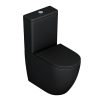 Welland H-7002 Tornado kompakt/monoblokk WC szett + soft-close slim WC ülőke - fekete