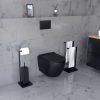 Welland Primo Tornado fali WC csésze + soft-close slim WC ülőke - fekete