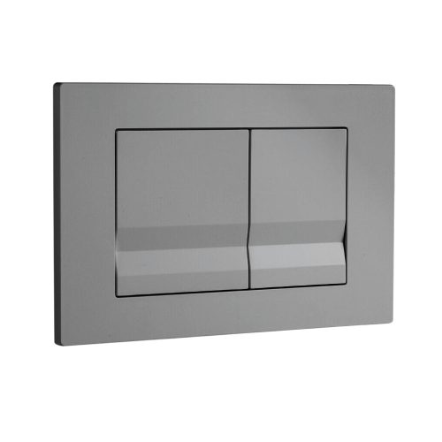 Welland H501A beépíthető WC Tartály + UP001 szürke / matt króm nyomólap