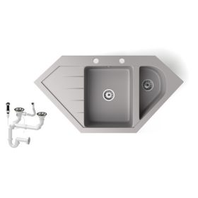 Granit-mosogato-NERO-Joker-szifon-dugokiemelo-szurke