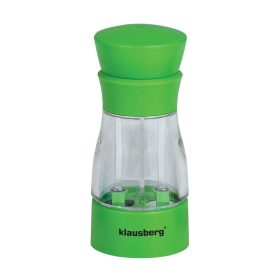   Klausberg 2in1 2 részes só- és borsőrlő - zöld (KB-7018G)