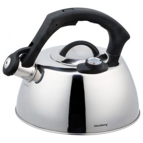  Klausberg teáskanna, sípszóval, hőmérővel, inox, 3L (KB-7370)