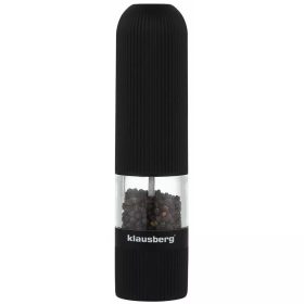 Klausberg elektromos só- és borsőrlő - fekete (KB-7434)
