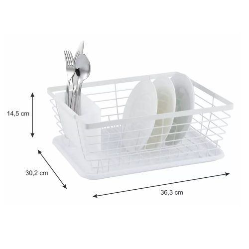 Edényszárító fehér színben - Kinghoff KH-1731