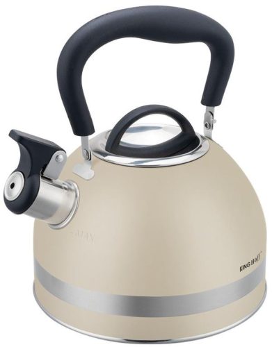 Kinghoff teáskanna, sípszóval - 1.8L - bézs (KH-1854)