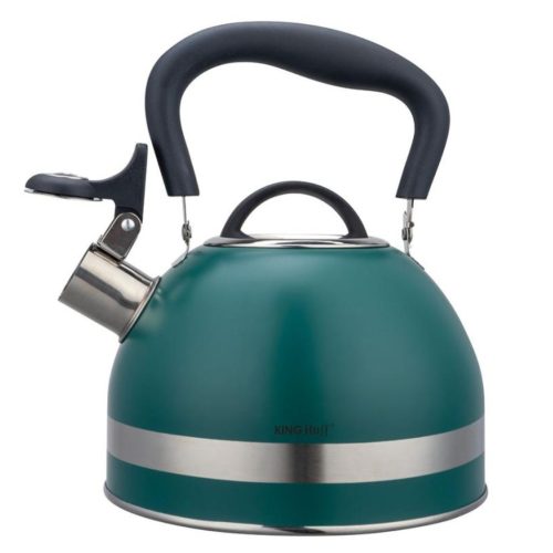 Kinghoff teáskanna, sípszóval - 1.8L - zöld (KH-1855)